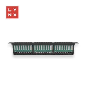 Držiak Lynx 19" patch panel 48port, UTP Cat5e, 50µ, nestíněný čierny

 obrázok produktu 2 z 2
