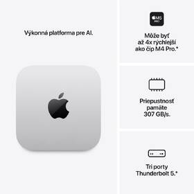 PC mini Apple M5 Pro 15× CPU, 16× GPU, 24 GB, 512 GB 

 obrázok produktu 2 z 7