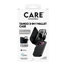 Puzdro na mobil flipové PanzerGlass CARE na Apple iPhone 18 Pro / 17 Pro Tango 2v1 Wallet MagSafe čierne

 obrázok produktu 4 z 4