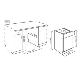 Umývačka riadu Whirlpool WSBO 3O34 PF X 

 obrázok produktu 3 z 9
