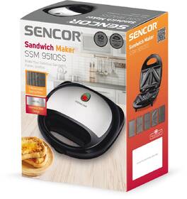 Sendvičovač Sencor SSM 9510SS čierny/nerez

 obrázok produktu 18 z 18