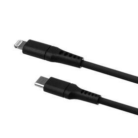 Kábel FIXED Liquid silicone USB-C/Lightning s podporou PD, MFi, 0,5m čierny

 obrázok produktu 2 z 6