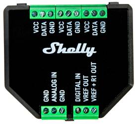 Modul Shelly AddOn Plus, meranie teploty pre 1/1PM Plus 

 obrázok produktu 1 z 4