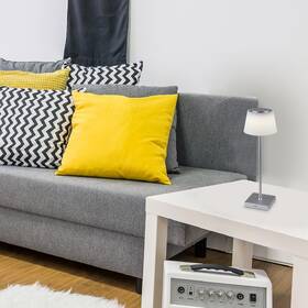 Stolná lampa Rabalux Taena 76013 strieborná/biela

 obrázok produktu 6 z 7