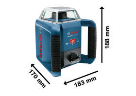 Rotačný laser Bosch Professional GRL 400H + LR1 (1X 9v baterie 6LR20) 

 obrázok produktu 2 z 7