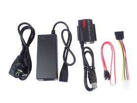 Adaptér PremiumCord USB 3.0 - SATA adaptér s káblom, napájací adaptér 

 obrázok produktu 2 z 3