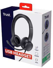 Headset Trust Ayda, USB čierny

 obrázok produktu 11 z 11