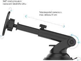 Držiak na mobil FIXED MagMount XL, MagSafe, s přísavkou čierny

 obrázok produktu 12 z 13