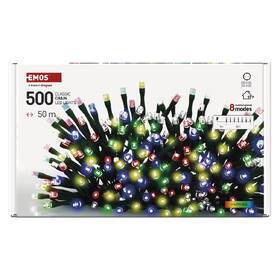 LED reťaz EMOS 500LED reťaz, 50 m, vonkajšie aj vnútorné, multicolor, programy, časovač 

 obrázok produktu 3 z 6