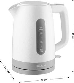 Rýchlovarná kanvica Sencor SWK 1738WH, 1,7 l biela

 obrázok produktu 5 z 15