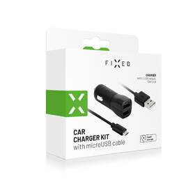 Adaptér do auta FIXED 2xUSB, 15W Smart Rapid Charge + Micro USB kábel 1m čierny

 obrázok produktu 2 z 2