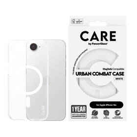 Kryt na mobil PanzerGlass CARE Urban Combat MagSafe na Apple iPhone 17e/16e biely/priehľadný

 obrázok produktu 3 z 4