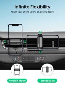 Držiak na mobil UGREEN Air Vent 360 čierny

 obrázok produktu 5 z 8