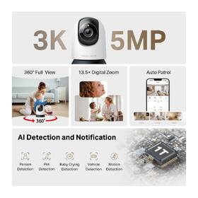 IP kamera Mercusys MC230 biela

 obrázok produktu 1 z 7