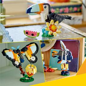 Stavebnica LEGO® Creator 3 v 1 31173 Divoké zvieratá: Tropický tukan 

 obrázok produktu 6 z 8