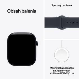 Inteligentné hodinky Apple GPS + Cellular 46 mm nočná modrá keramika, námornícky modrý športový remienok - M/L 

 obrázok produktu 6 z 6