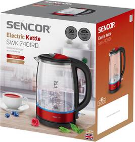 Rýchlovarná kanvica Sencor SWK 7401RD 

 obrázok produktu 6 z 6