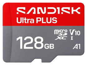 Pamäťová karta SANDISK 128GB UHS-I U1 (200R) + SD apaptér 

 obrázok produktu 1 z 5