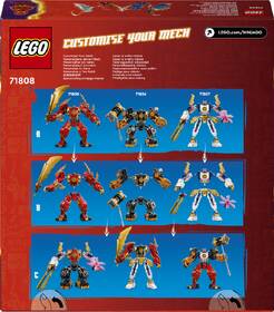 Stavebnica LEGO® NINJAGO® 71808 Kaiov živelný ohnivý robot 

 obrázok produktu 3 z 9