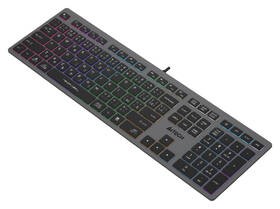 Klávesnica A4Tech FX60 Neon, CZ sivá

 obrázok produktu 2 z 10