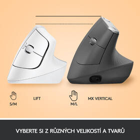 Myš Logitech Lift Vertical Ergonomic for Business biela

 obrázok produktu 8 z 9