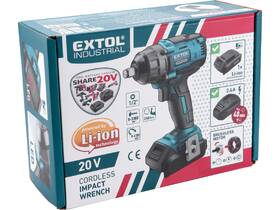 Doťahovák rázový EXTOL 8791810, 250Nm (s batériou) 

 obrázok produktu 7 z 7