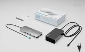 Dokovacia stanica i-tec USB-C Metal Nano 3x Display, 2x HDMI 1x USB-C video, PD 140W + Universal Charger 140 W 

 obrázok produktu 5 z 5