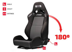 Prídavné sedadlo Next Level Racing PRS1 Performance Reclining Sim Racing Seat čierne/sivé

 obrázok produktu 5 z 8