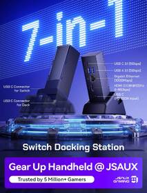 Dokovacia stanica JSAUX 7v1 Multifunctional for Switch 2 čierna

 obrázok produktu 2 z 8