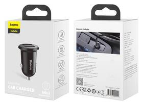 Adaptér do auta Baseus Grain Pro 2x USB, 4,8 A, 24 W čierny

 obrázok produktu 4 z 4