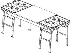 Pracovný stôl FORTUM 4759990 

 obrázok produktu 5 z 5