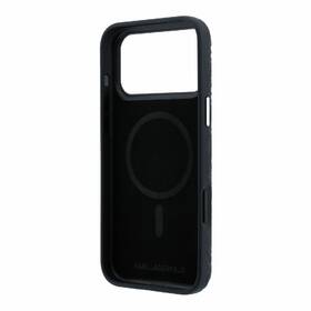 Kryt na mobil Karl Lagerfeld PU Grained Allover Semi Wrap Magsafe na Apple iPhone 18 Pro čierny

 obrázok produktu 2 z 6