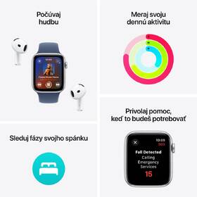 Inteligentné hodinky Apple GPS 40mm temne atramentový hliník - temne atramentový športový remienok - S/M 

 obrázok produktu 2 z 6