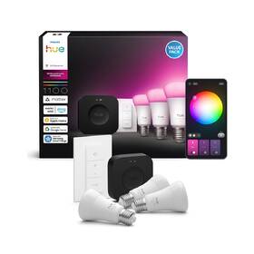 Štartovacia sada Philips Bluetooth, E27, 1100 lm, White and Color Ambiance (3 ks) + Bridge + Switch 

 obrázok produktu 2 z 9