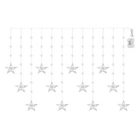 LED reťaz EMOS vánoční závěs – hvězdy, 170x85 cm, 3x AA, venkovní i vnitřní, studená bílá, časovač priehľadný

 obrázok produktu 3 z 3