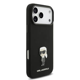 Kryt na mobil Karl Lagerfeld Liquid Silicone Metal Ikonik na Apple iPhone 17 Pro Max čierny

 obrázok produktu 2 z 7