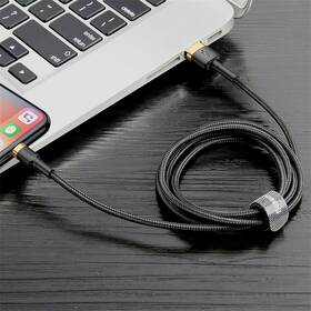 Kábel Baseus Cafule USB/Lightning, 1m čierny/zlatý

 obrázok produktu 6 z 10