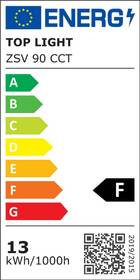 Podlinkové svietidlo Top Light ZSV 90B CCT biele

 obrázok produktu 1 z 3