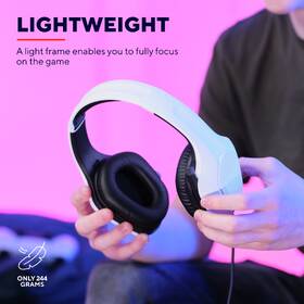 Headset Trust GXT 415W Zirox biely

 obrázok produktu 7 z 12