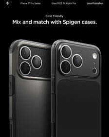 Ochranné sklo šošovky fotoaparátu Spigen tR EZ Fit Optik Pro na Apple iPhone 17/16/15/14 Pro / 17/16/15/14 Pro Max strieborné

 obrázok produktu 10 z 11