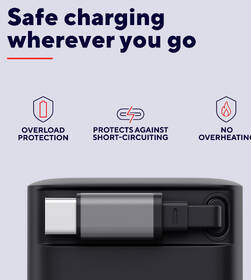 Nabíjačka do siete Trust MAXO Retractable 65W, USB-C čierny

 obrázok produktu 11 z 11