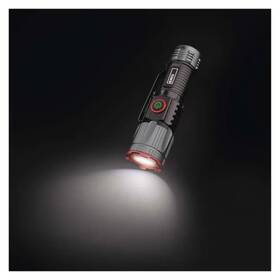 Lampáš EMOS LED nabíjateľná kovová malá 300 lm, 700 mAh čierna

 obrázok produktu 2 z 7