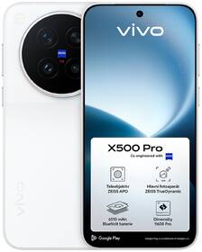 Mobilný telefón vivo X500 Pro 5G 12 GB / 256 GB biely

 obrázok produktu 9 z 11