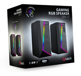 Reproduktory C-Tech SPK-17, 2.0, RGB čierne

 obrázok produktu 3 z 3