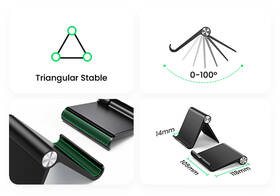 Držiak na tablet UGREEN Multi-Angle Adjustable Portable Stand pro iPad čierny

 obrázok produktu 8 z 9