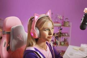 Headset Razer Kraken Kitty V2, Quartz ružový

 obrázok produktu 6 z 7