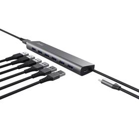 USB Hub Trust Halyx 7 Port USB 3.2 Gen1 

 obrázok produktu 6 z 11