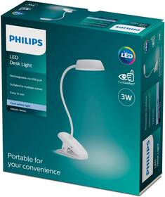 Stolná lampa Philips DONUTCLIP WHI 

 obrázok produktu 1 z 5