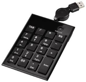 Klávesnica Hama SK140 Slimline, numerická čierna

 obrázok produktu 1 z 5