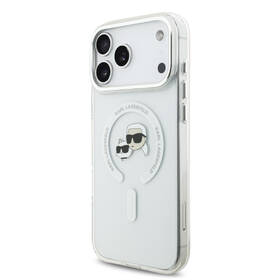 Kryt na mobil Karl Lagerfeld IML K&CH Heads Metal Frame MagSafe na Apple iPhone 17 Pro Max priehľadný

 obrázok produktu 1 z 7